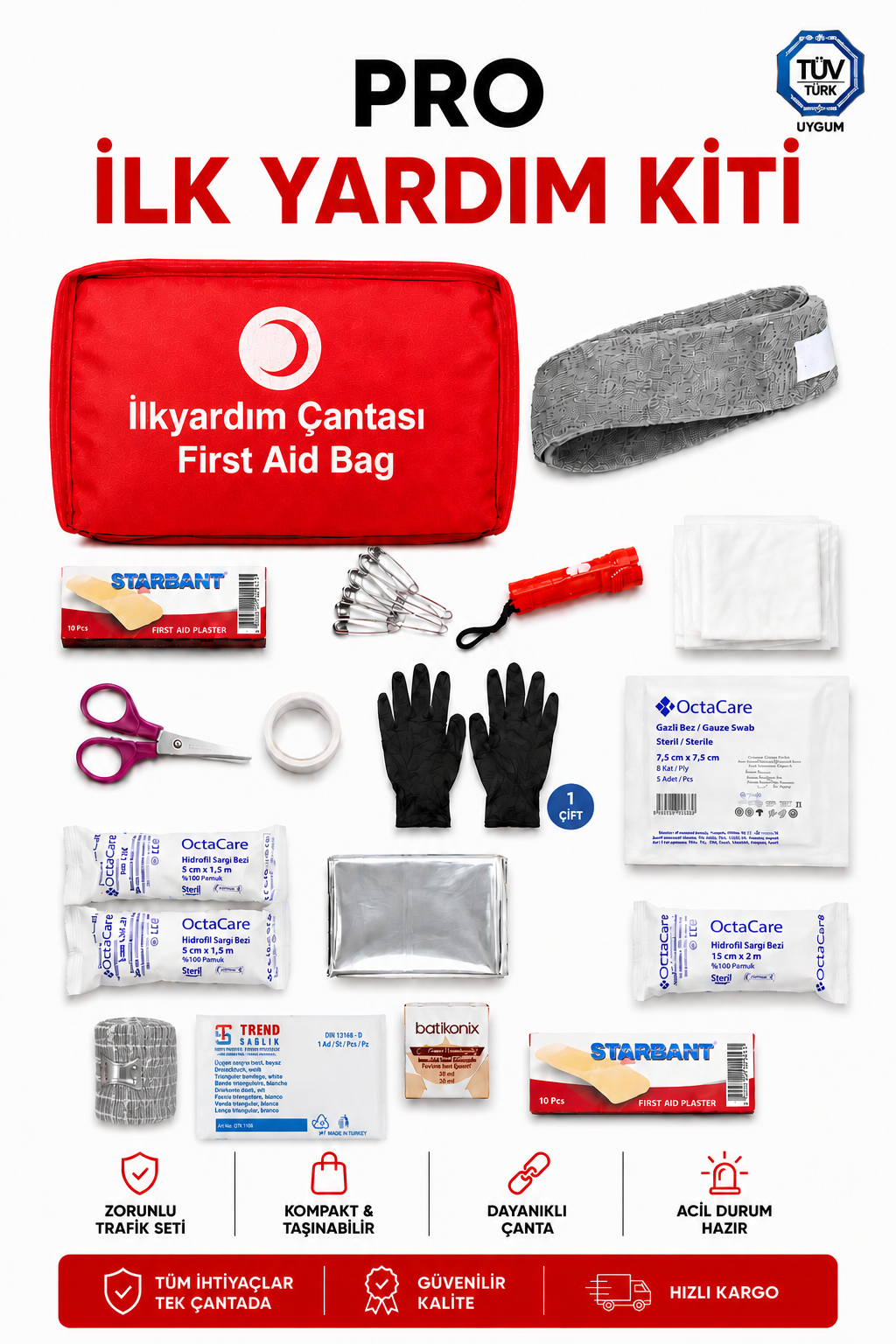 İlk Yardım Kiti Pro