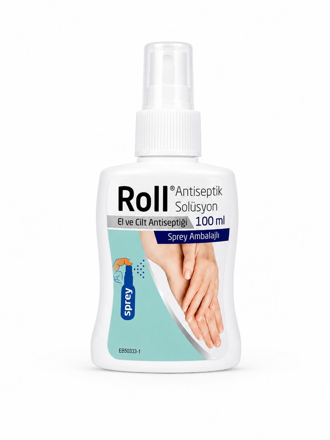 Antiseptik Solüsyon Spreyi El Ve Cilt Dezenfektanı 100 ml