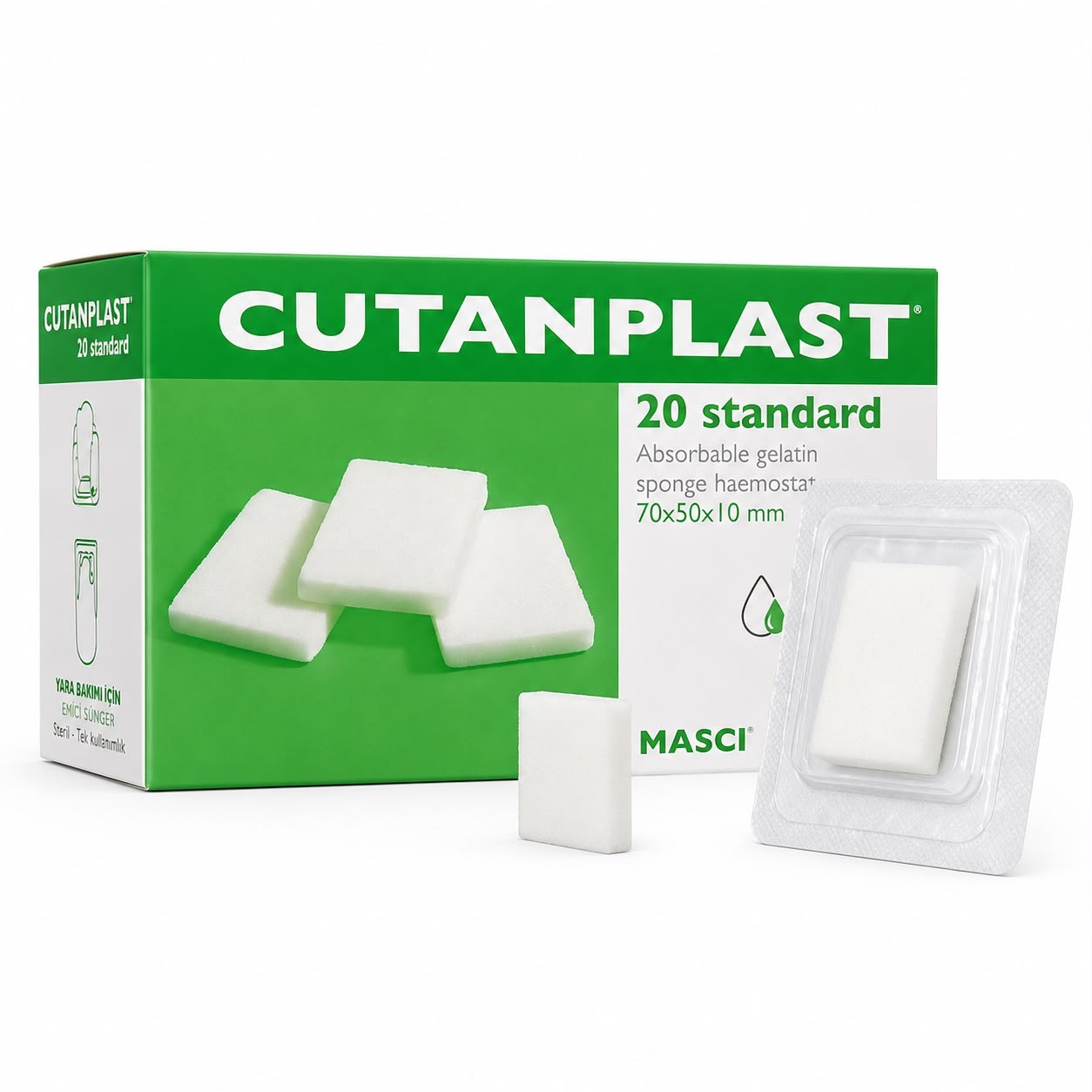 Cutanplast Standart Jelatin Sünger
